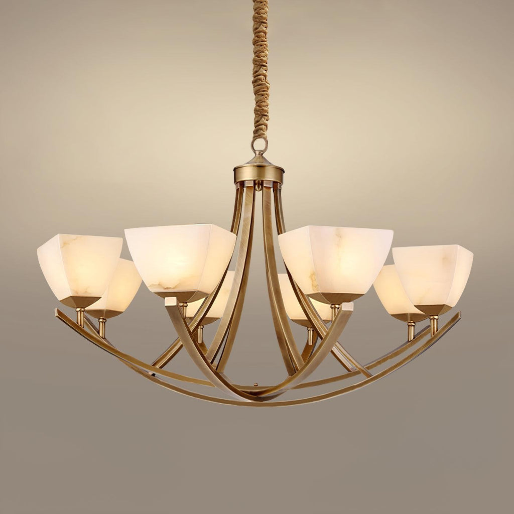Brentwood Brass Classic Chandelier