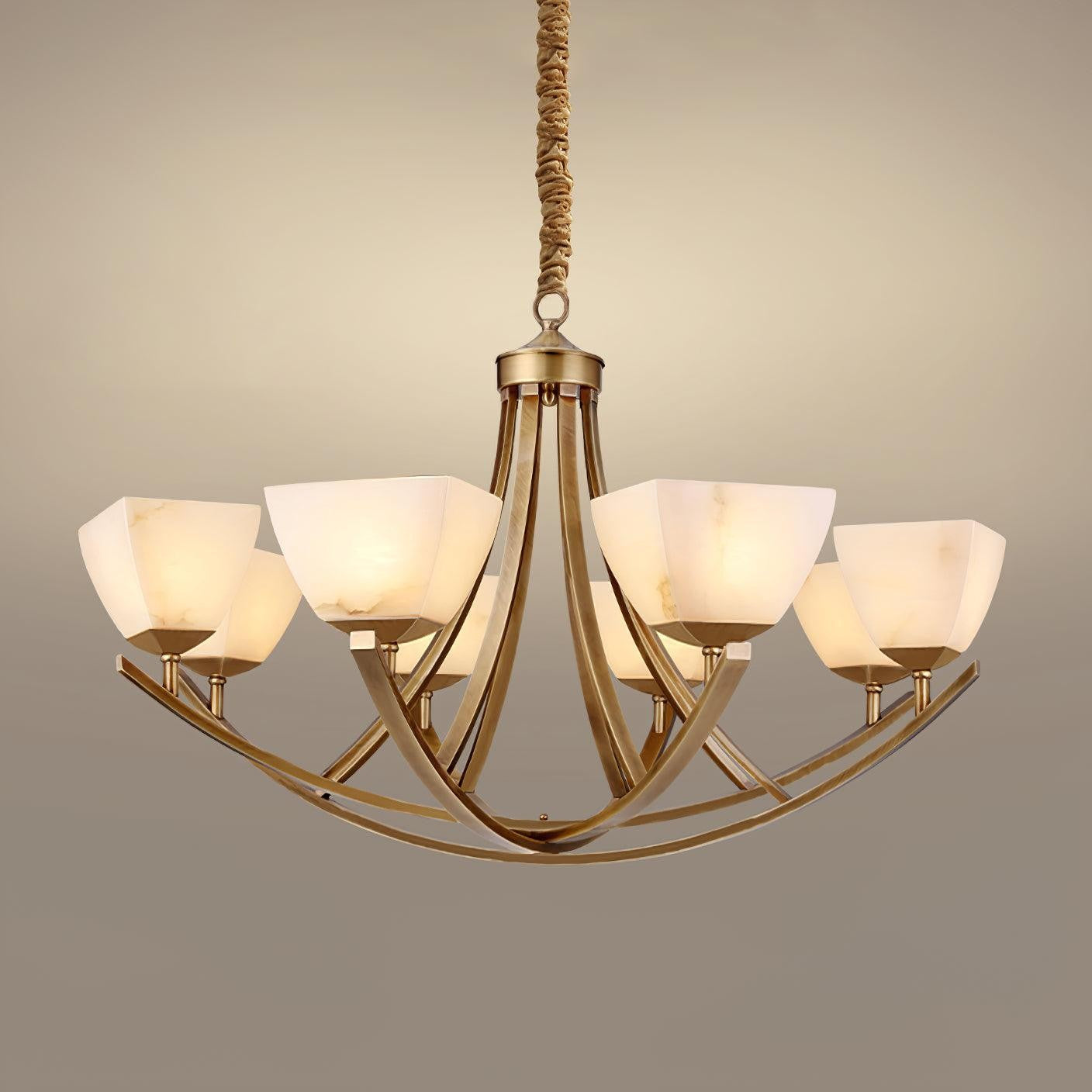 Brentwood Brass Classic Chandelier