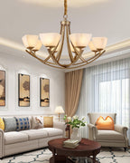 Brentwood Brass Classic Chandelier