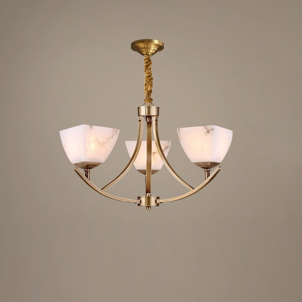 Brentwood Brass Classic Chandelier