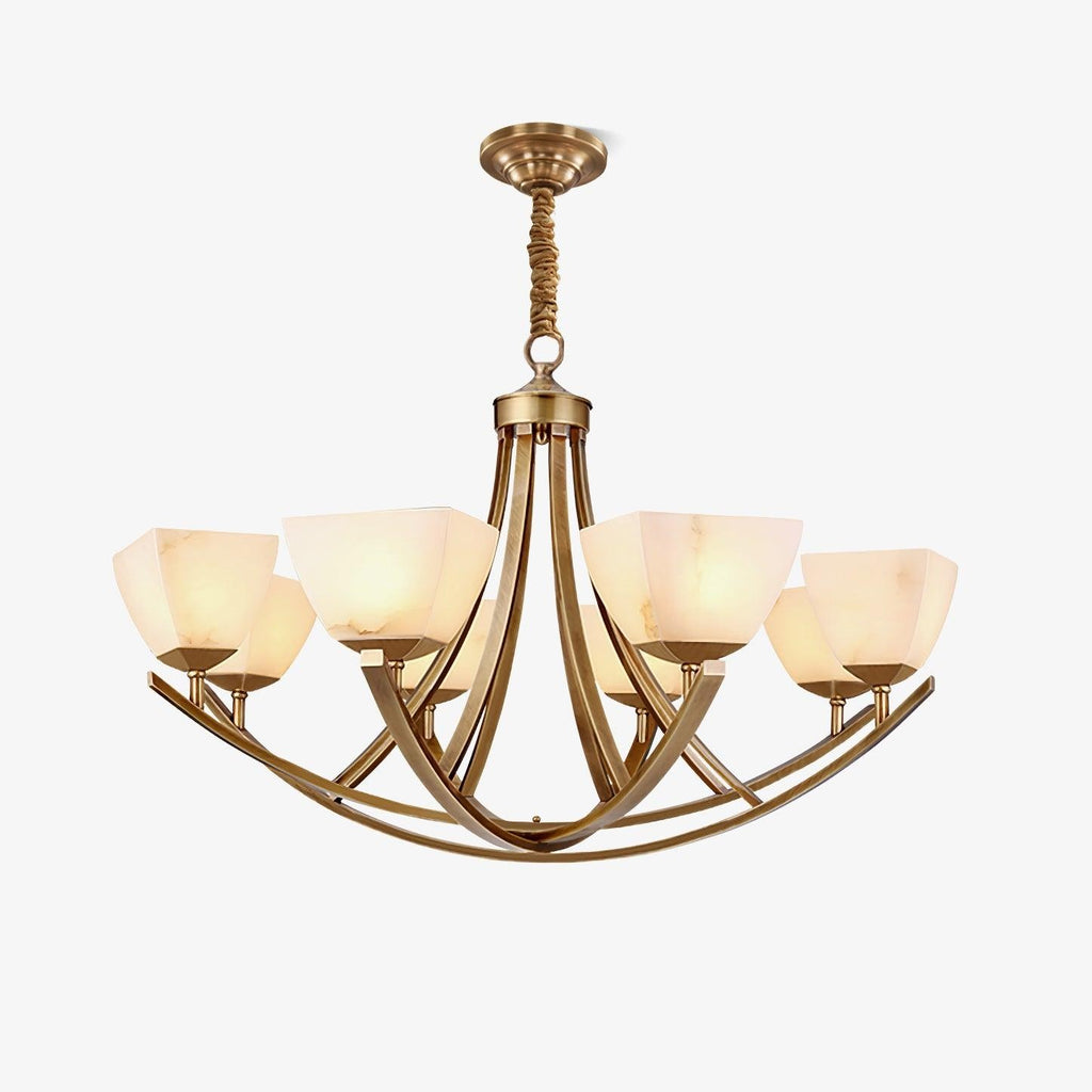 Brentwood Brass Classic Chandelier