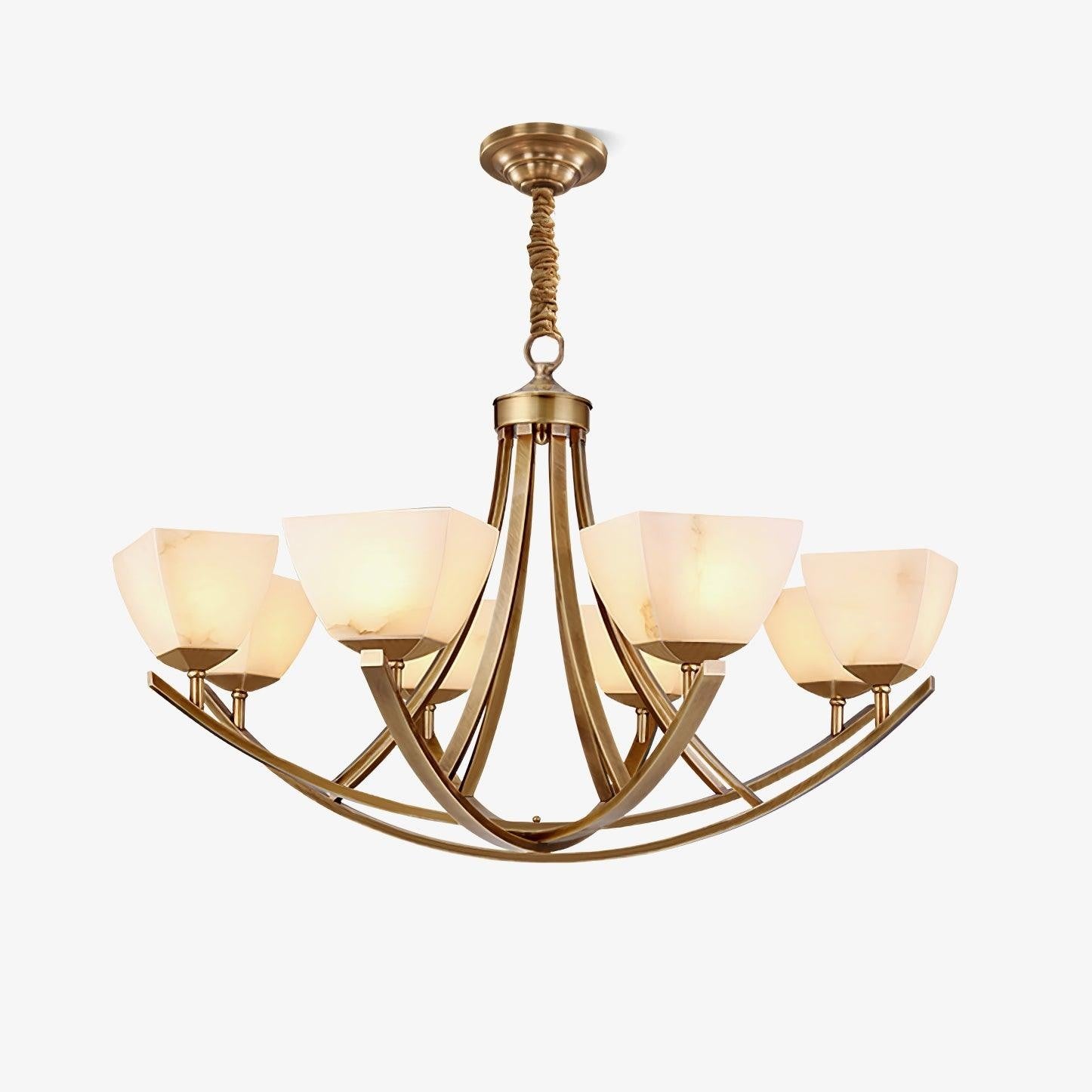 Brentwood Brass Classic Chandelier