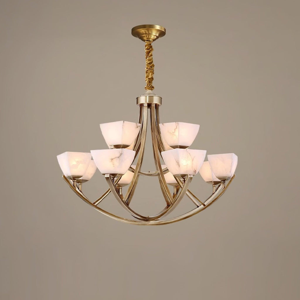 Brentwood Brass Classic Chandelier