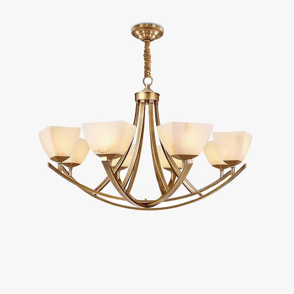 Brentwood Brass Classic Chandelier