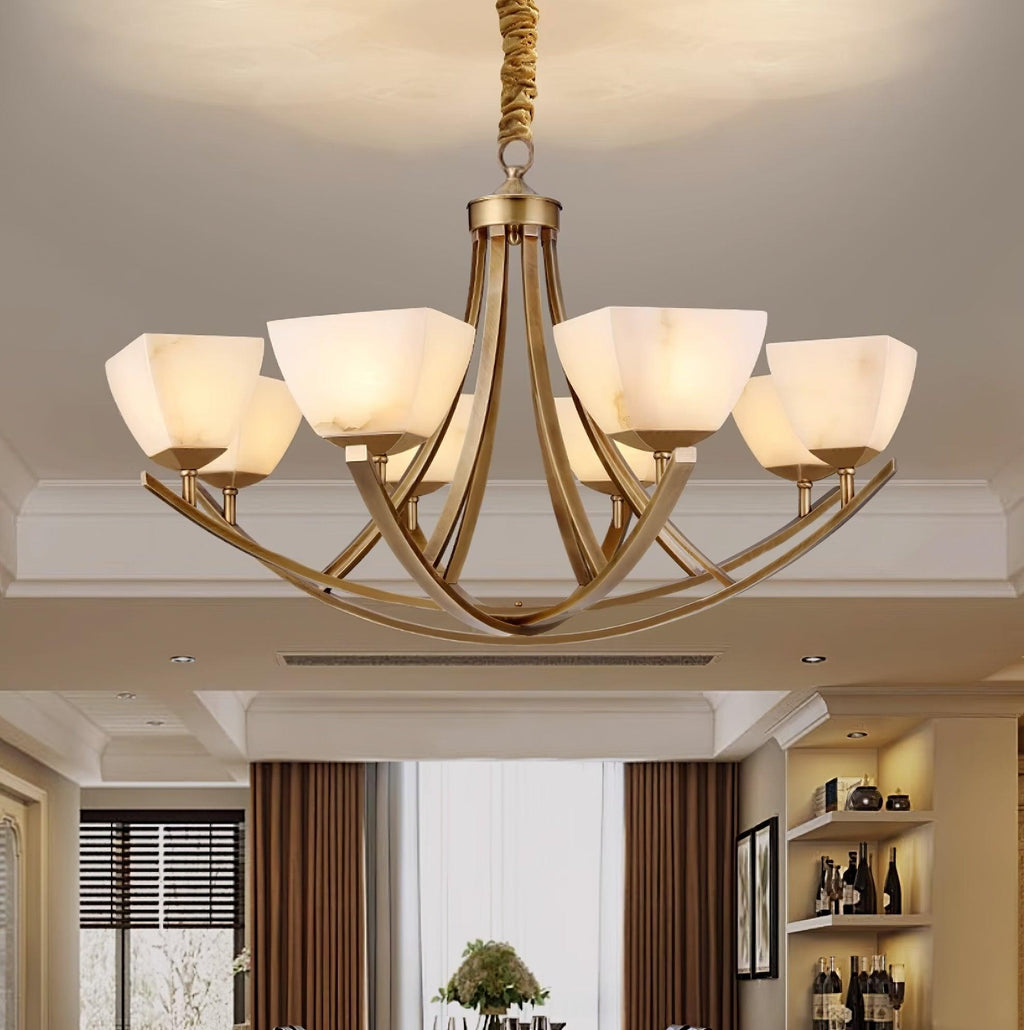 Brentwood Brass Classic Chandelier