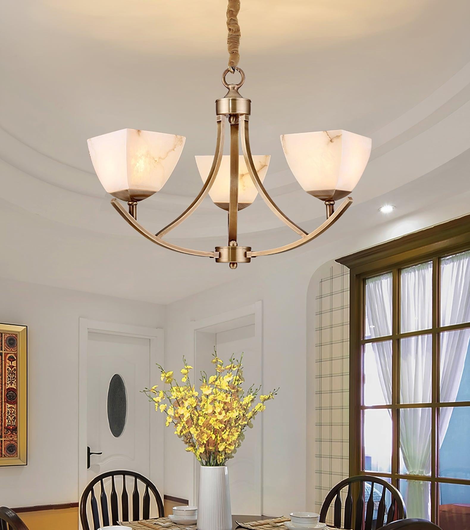 Brentwood Brass Classic Chandelier