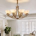 Brentwood Brass Classic Chandelier