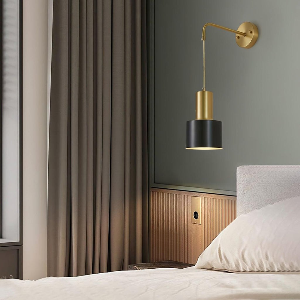 Brivon Brass Linear Wall Lamp