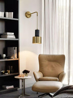 Brivon Brass Linear Wall Lamp