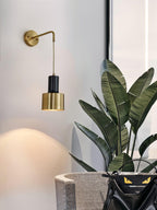 Brivon Brass Linear Wall Lamp