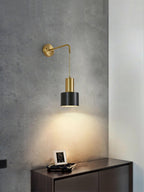 Brivon Brass Linear Wall Lamp