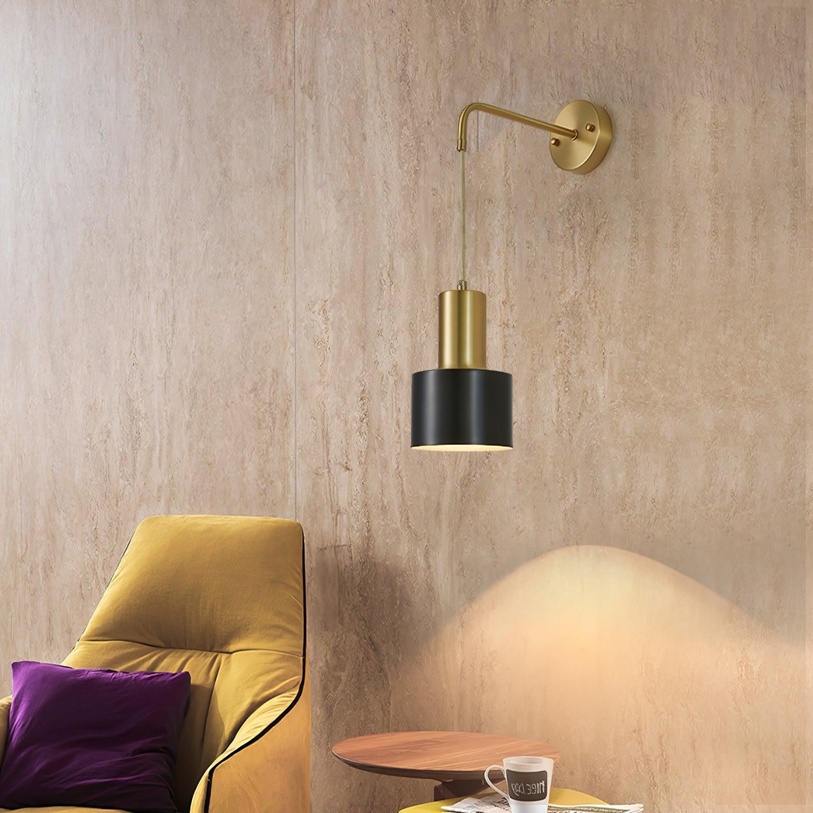 Brivon Brass Linear Wall Lamp