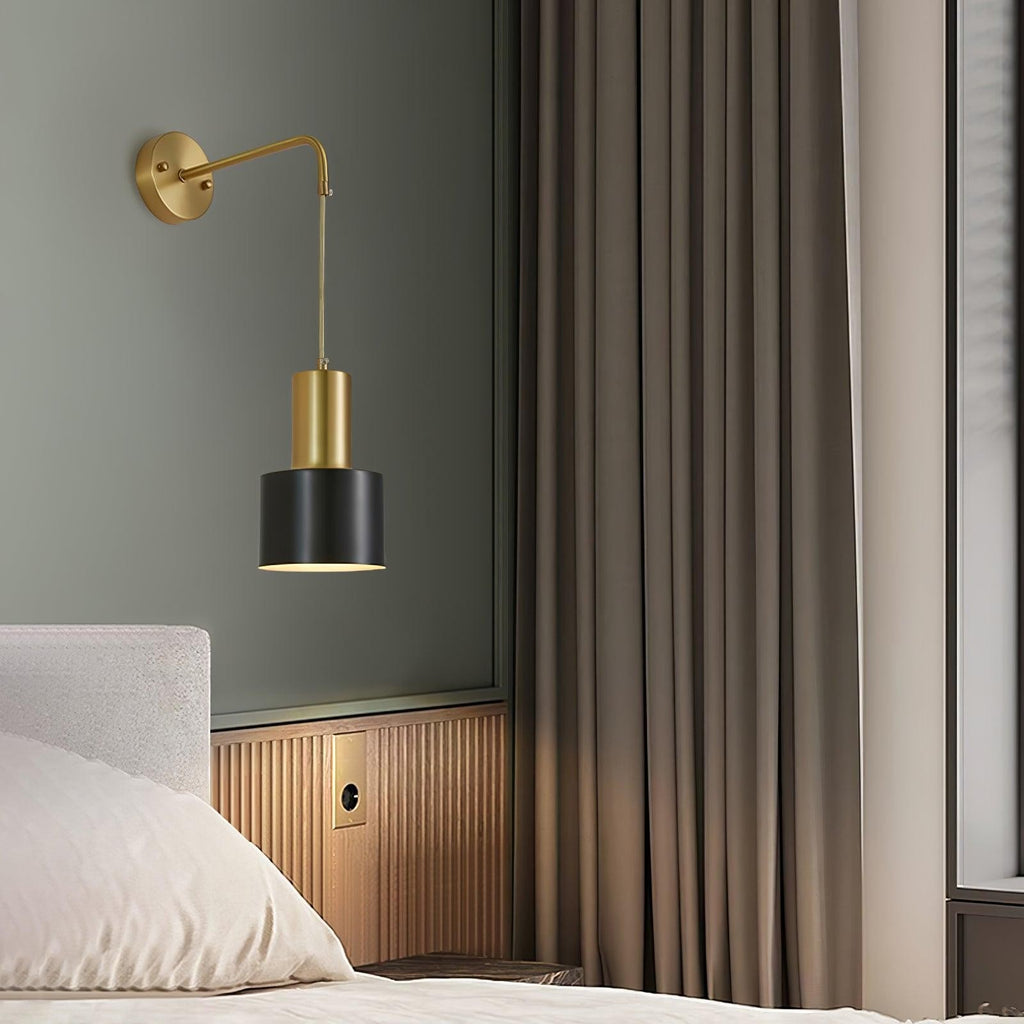 Brivon Brass Linear Wall Lamp