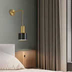 Brivon Brass Linear Wall Lamp