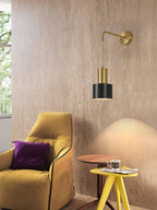 Brivon Brass Linear Wall Lamp