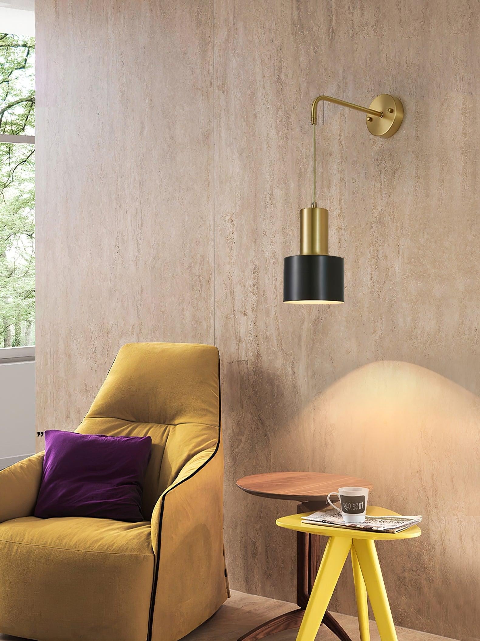 Brivon Brass Linear Wall Lamp