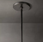 Ravelle Milk Glass Pendant 12"