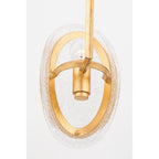 Danes 12-Light Chandelier in Vintage Gold Leaf 34L x 34W x 33H