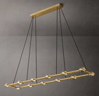 └clatant Rectangular Chandelier 72"