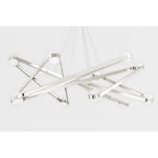 Orbit 12-Light Chandelier in Aged Brass 56.125L x 56.125W x 16.825H