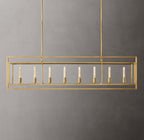 Beckman Rectangular Chandelier 72"