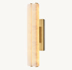 Audubon Alabaster Double Sconce