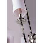 Mason 12-Light Chandelier in Aged Brass 34.5L x 34.5W x 27.25H