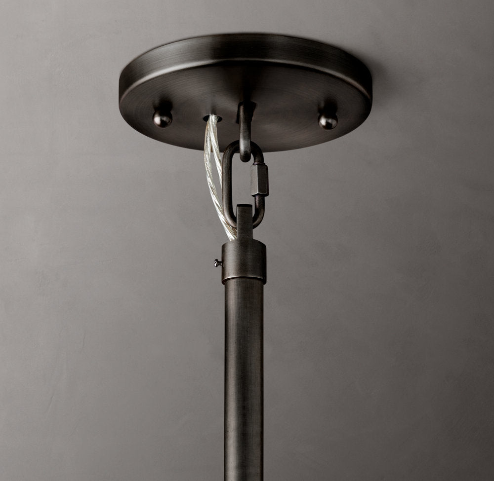 Cielo Three-Tier Round Chandelier 48"