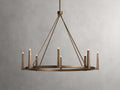 Calder Brass Halo Chandelier