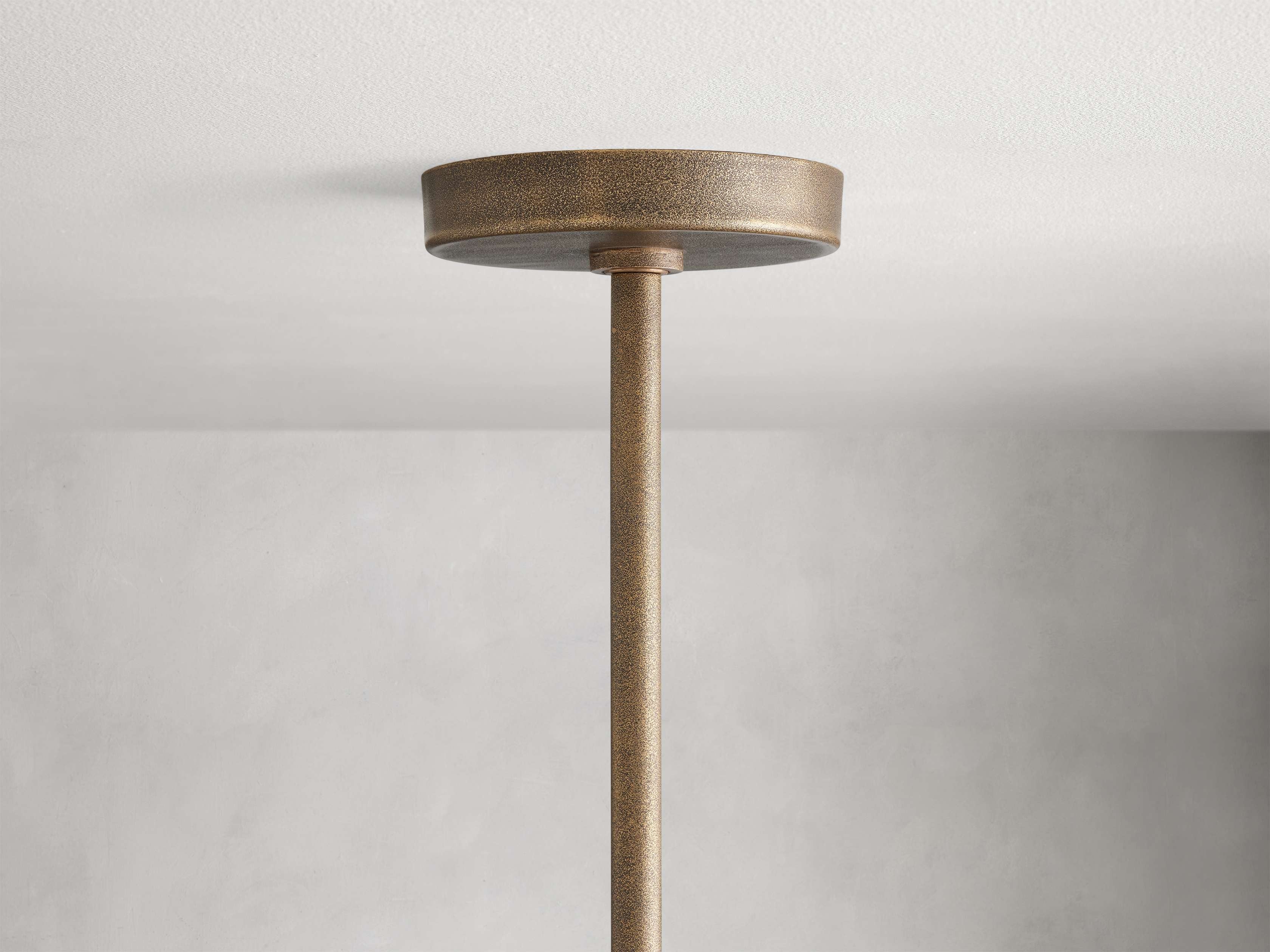 Calder Brass Halo Chandelier