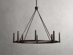 Calder Brass Halo Chandelier