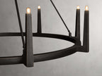 Calder Brass Halo Chandelier