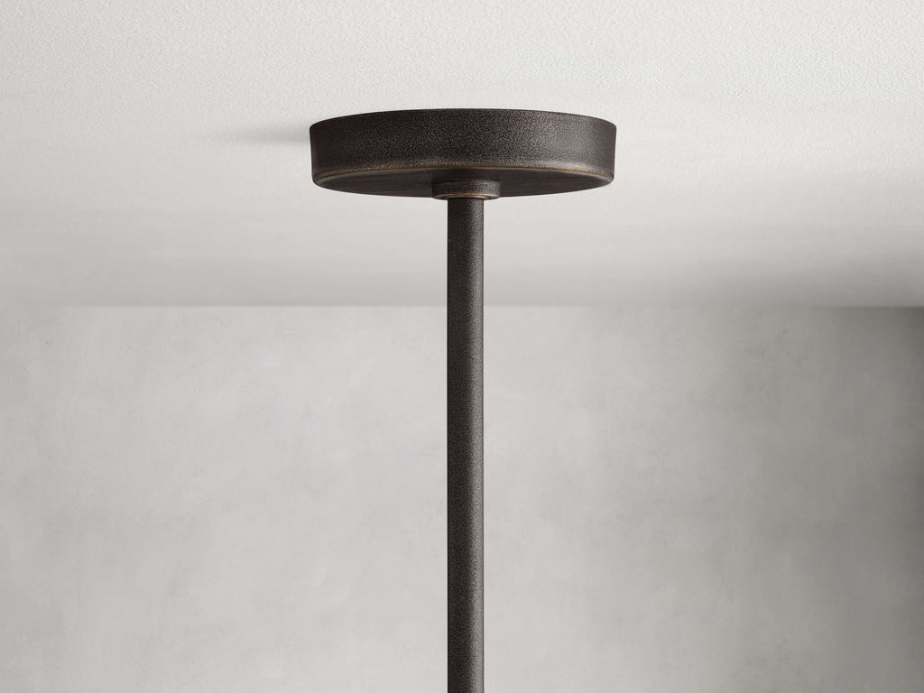 Calder Brass Halo Chandelier