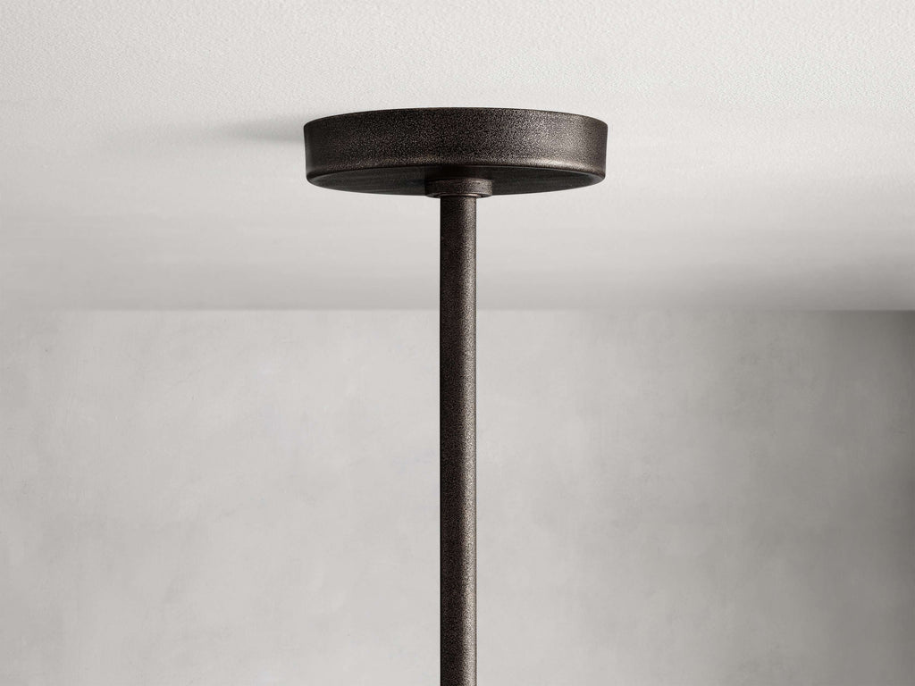 Calder Brass Halo Chandelier
