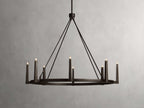 Calder Brass Halo Chandelier