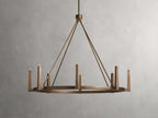 Calder Brass Halo Chandelier