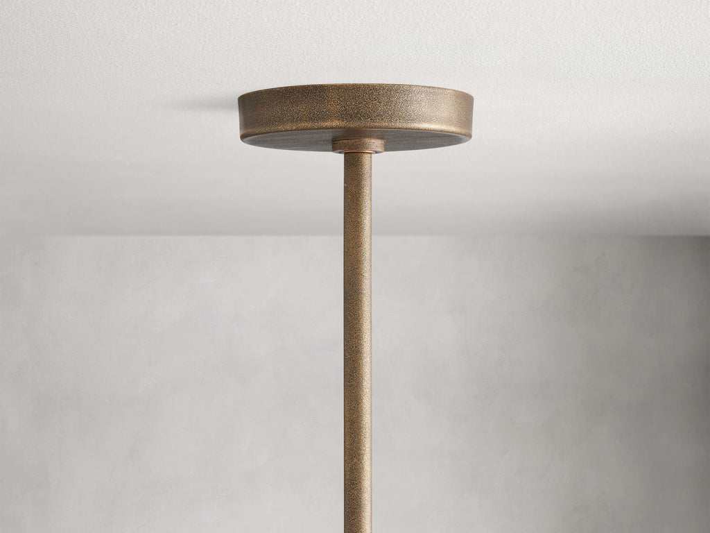 Calder Brass Halo Chandelier