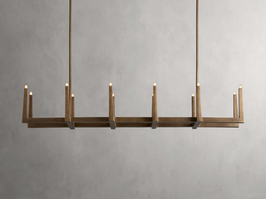 Calder Crossbeam Linear Chandelier