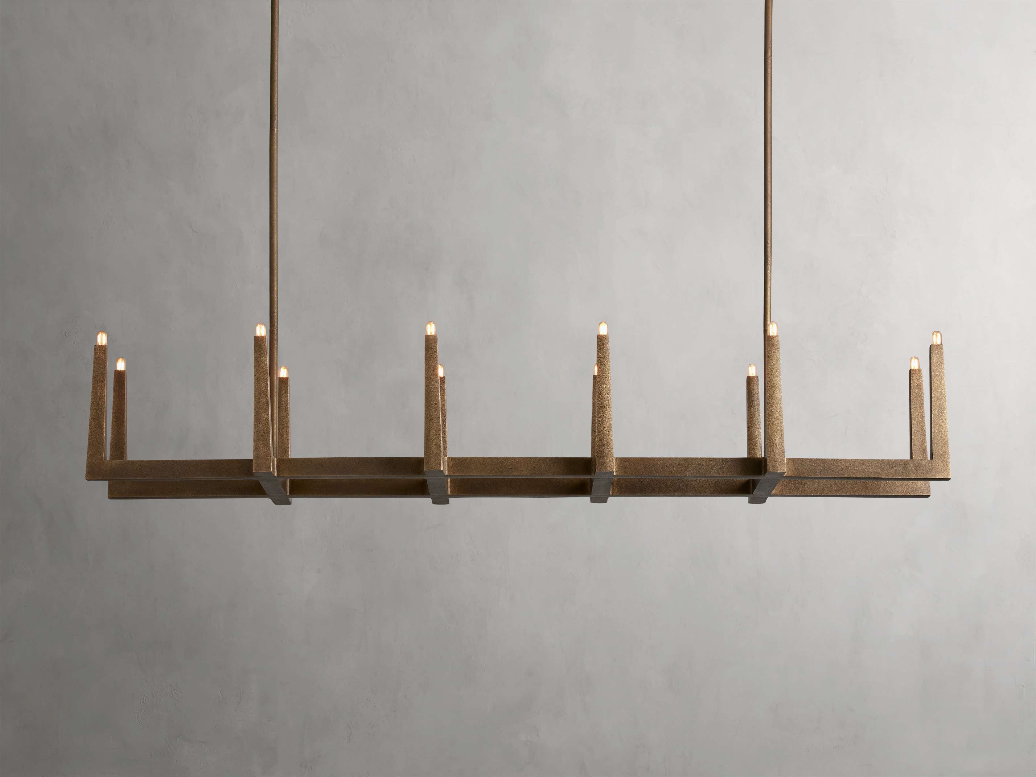 Calder Crossbeam Linear Chandelier