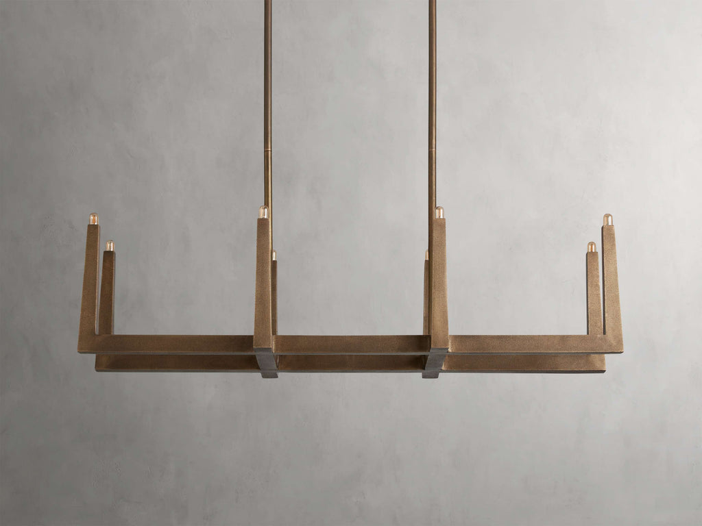 Calder Crossbeam Linear Chandelier