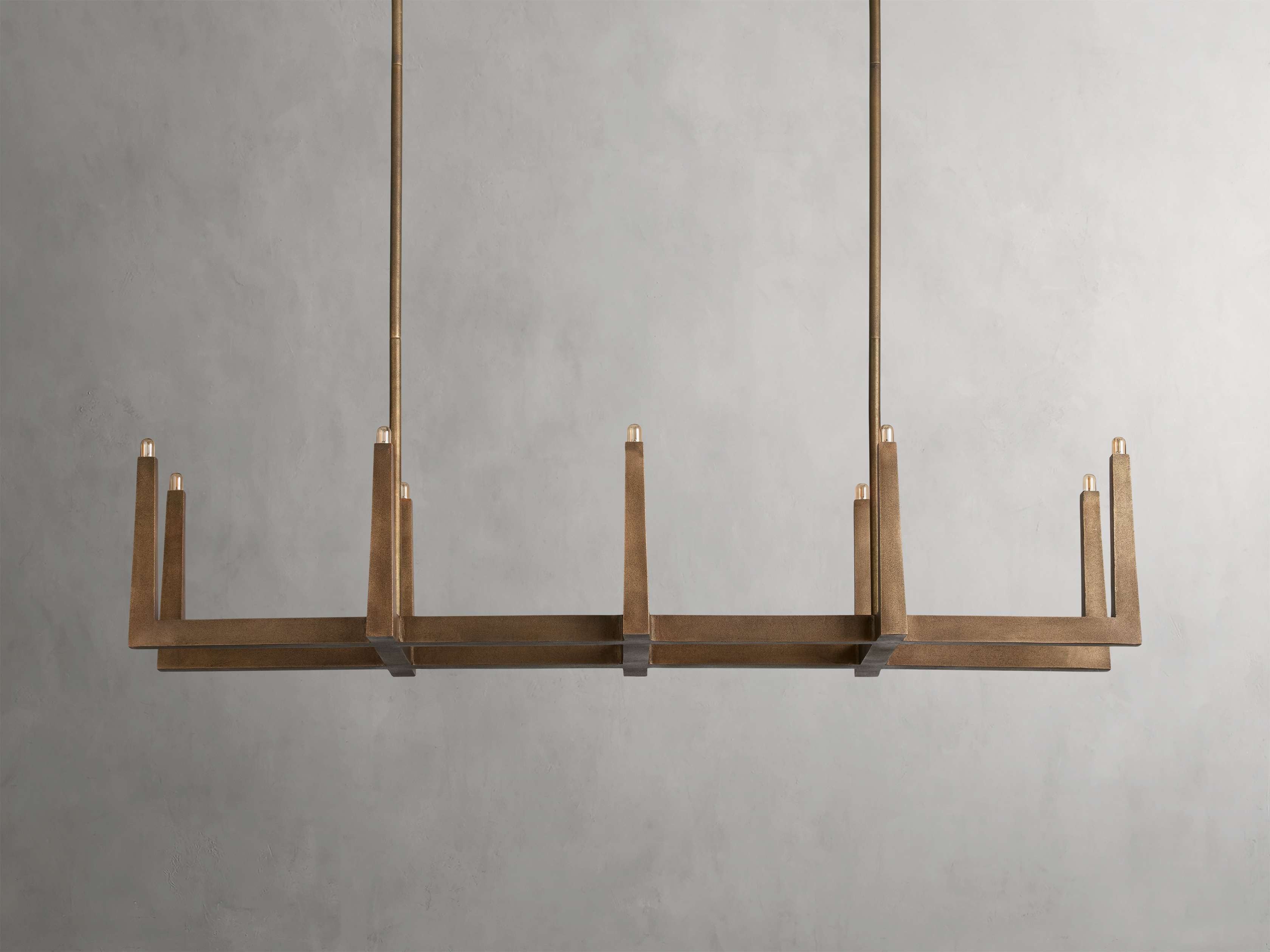 Calder Crossbeam Linear Chandelier