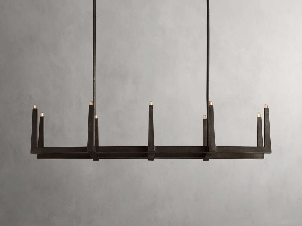 Calder Crossbeam Linear Chandelier