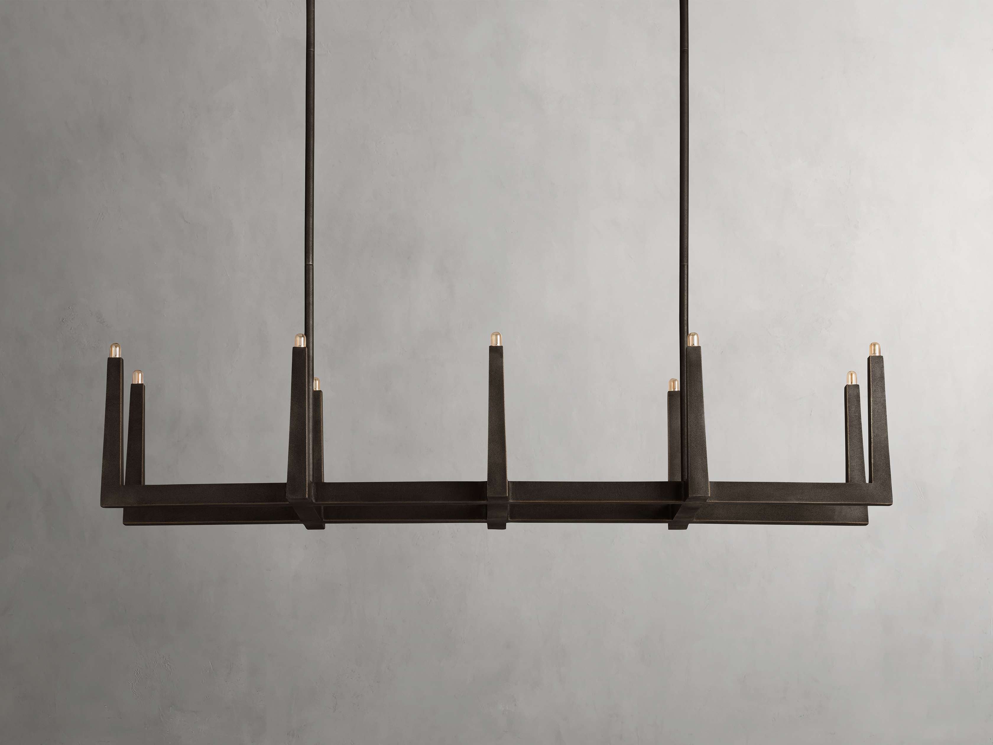 Calder Crossbeam Linear Chandelier