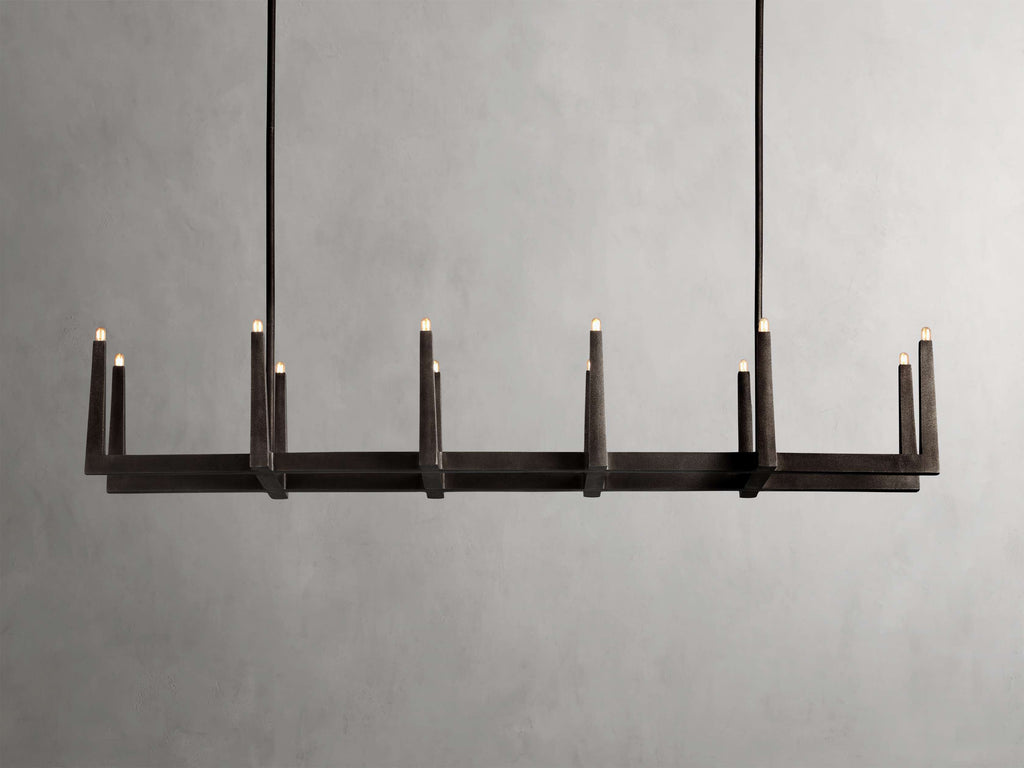 Calder Crossbeam Linear Chandelier