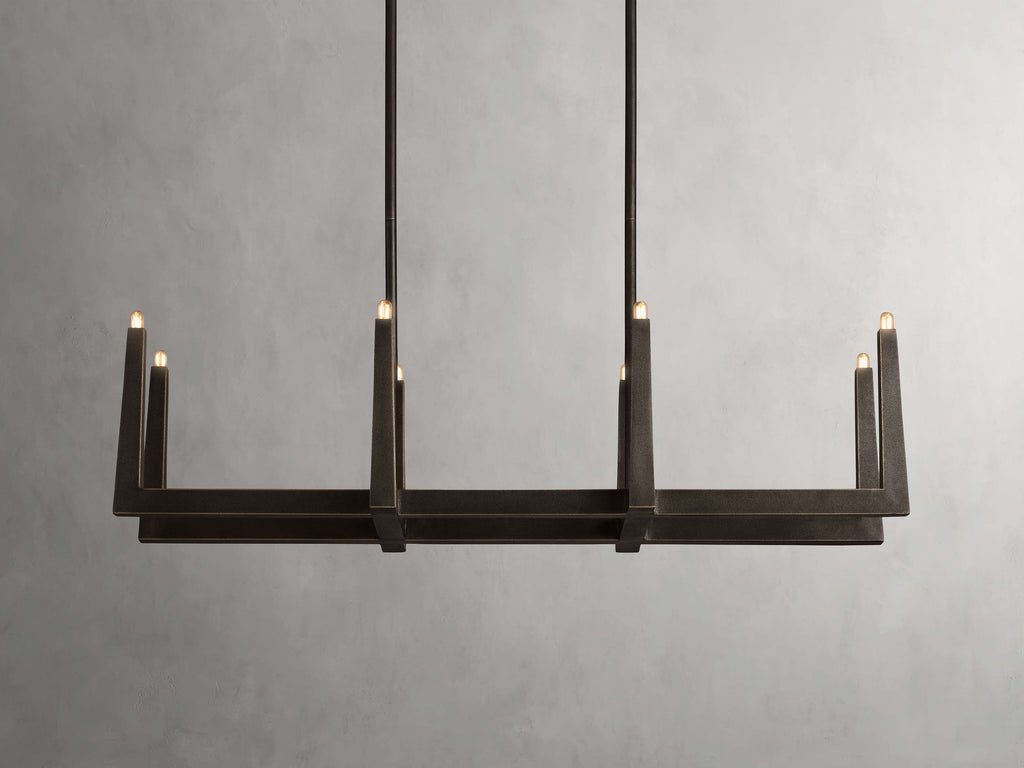 Calder Crossbeam Linear Chandelier