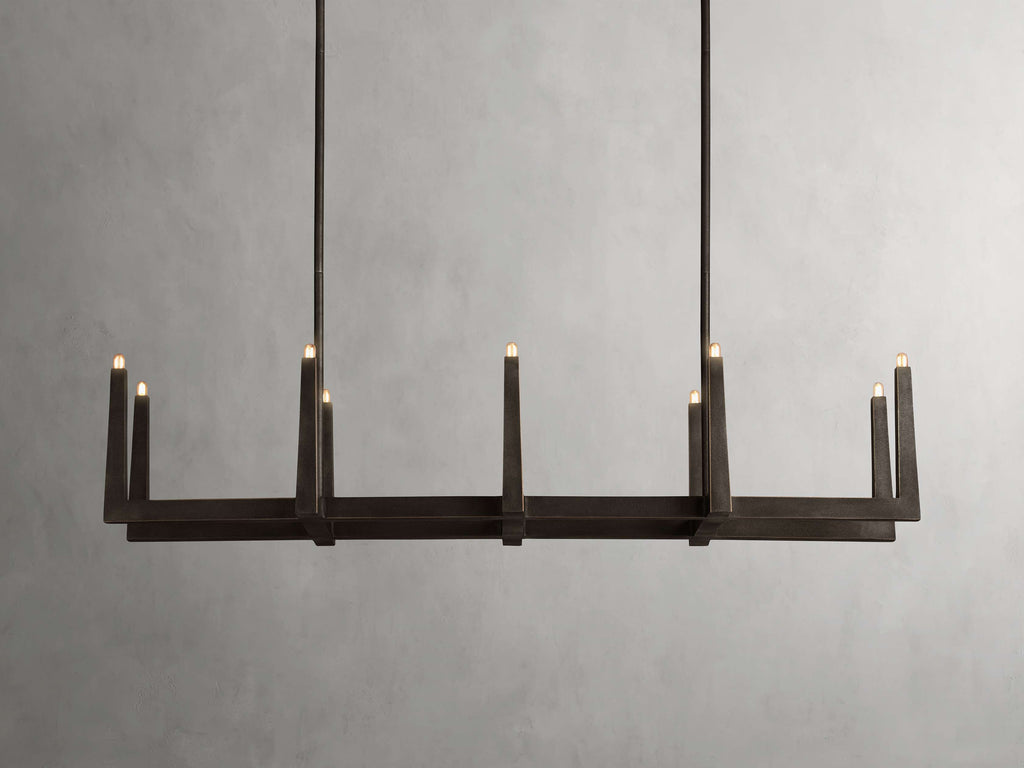Calder Crossbeam Linear Chandelier