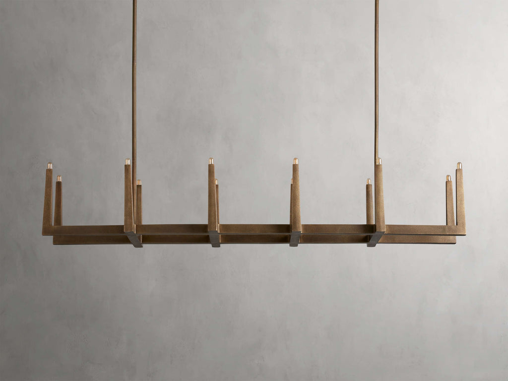 Calder Crossbeam Linear Chandelier