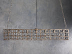 Caverno Industrial Cage Rectangular Chandelier