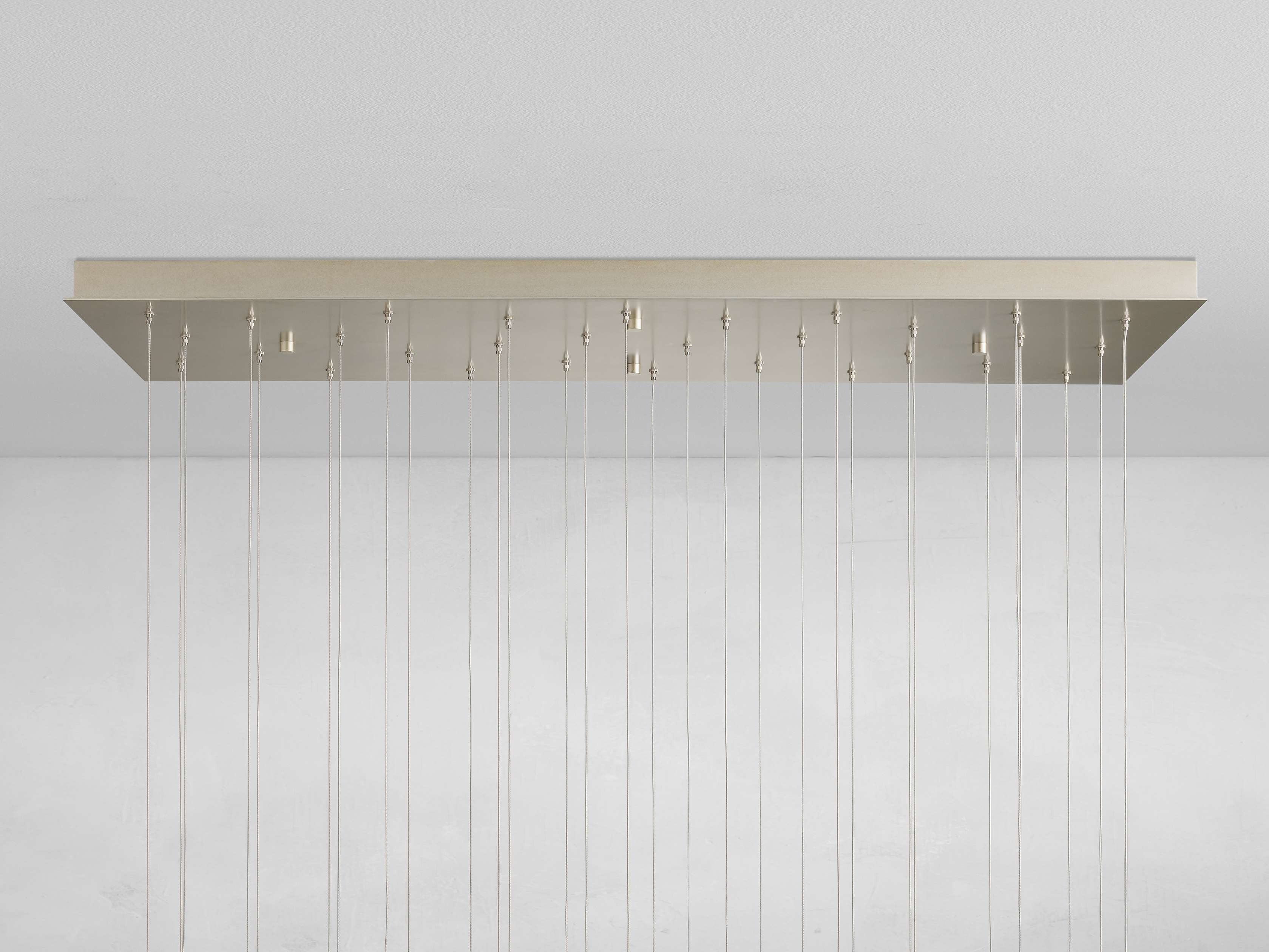 Celestara Selenite Cascade Rectangular Chandelier