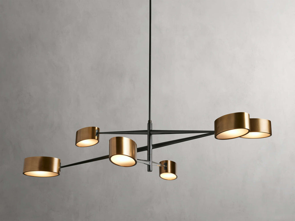 Celestia Rotating Arm Chandelier